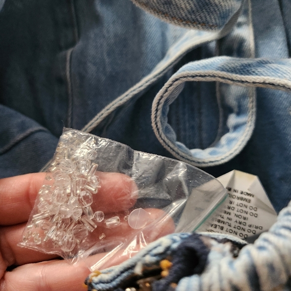 NEW PatBO Camila Coelho Denim Top - Picture 12 of 12